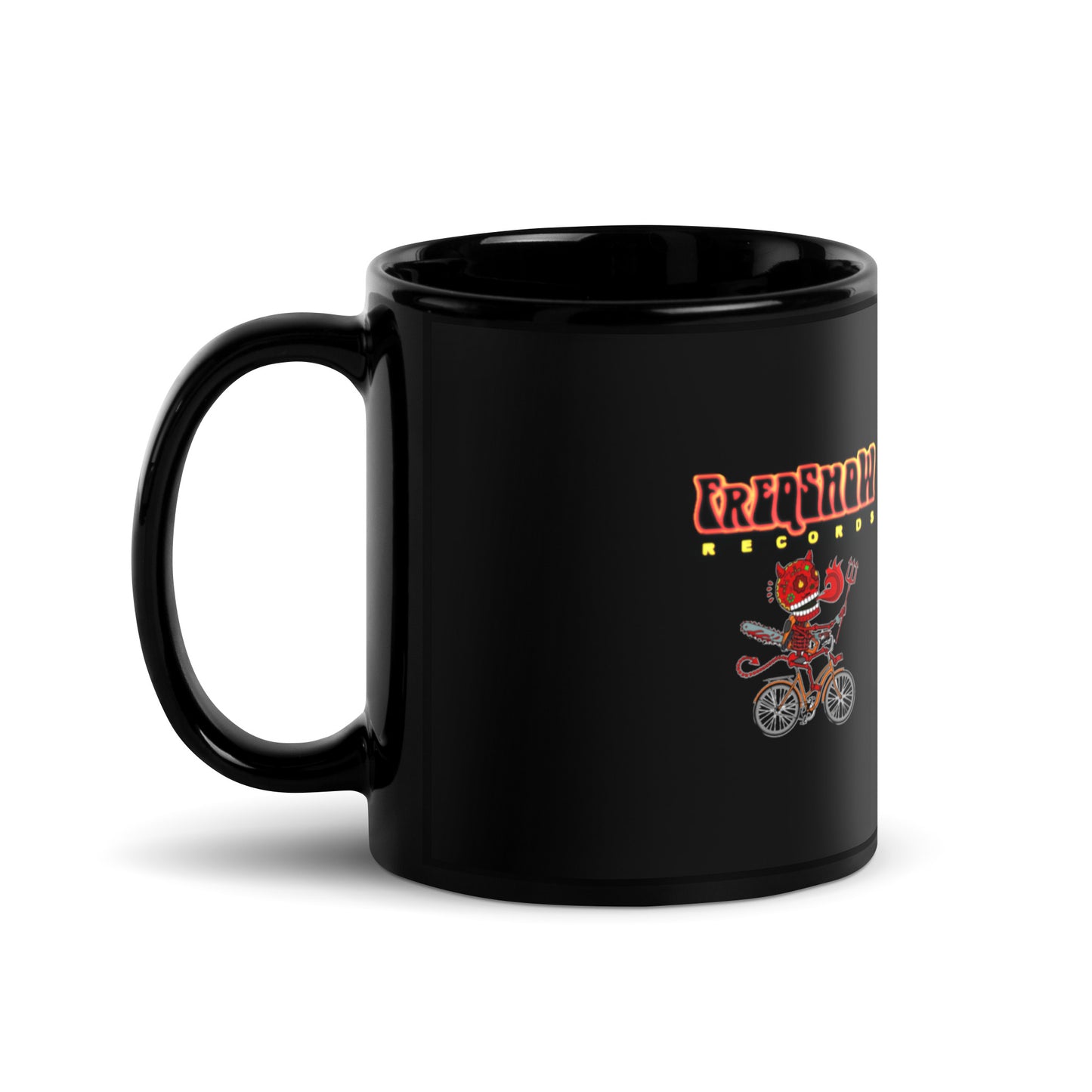 FSR  Hot Mess Summer Black Glossy Mug