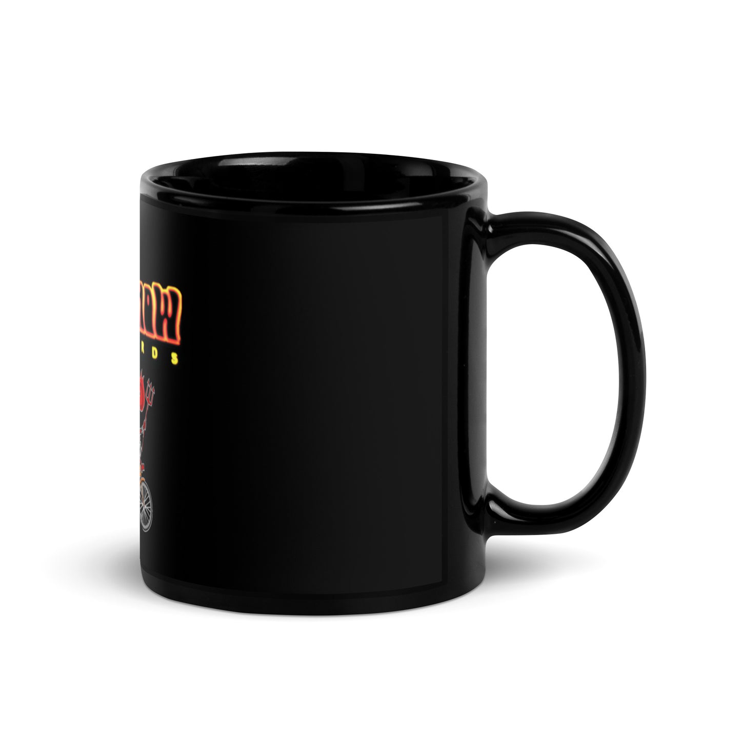 FSR  Hot Mess Summer Black Glossy Mug