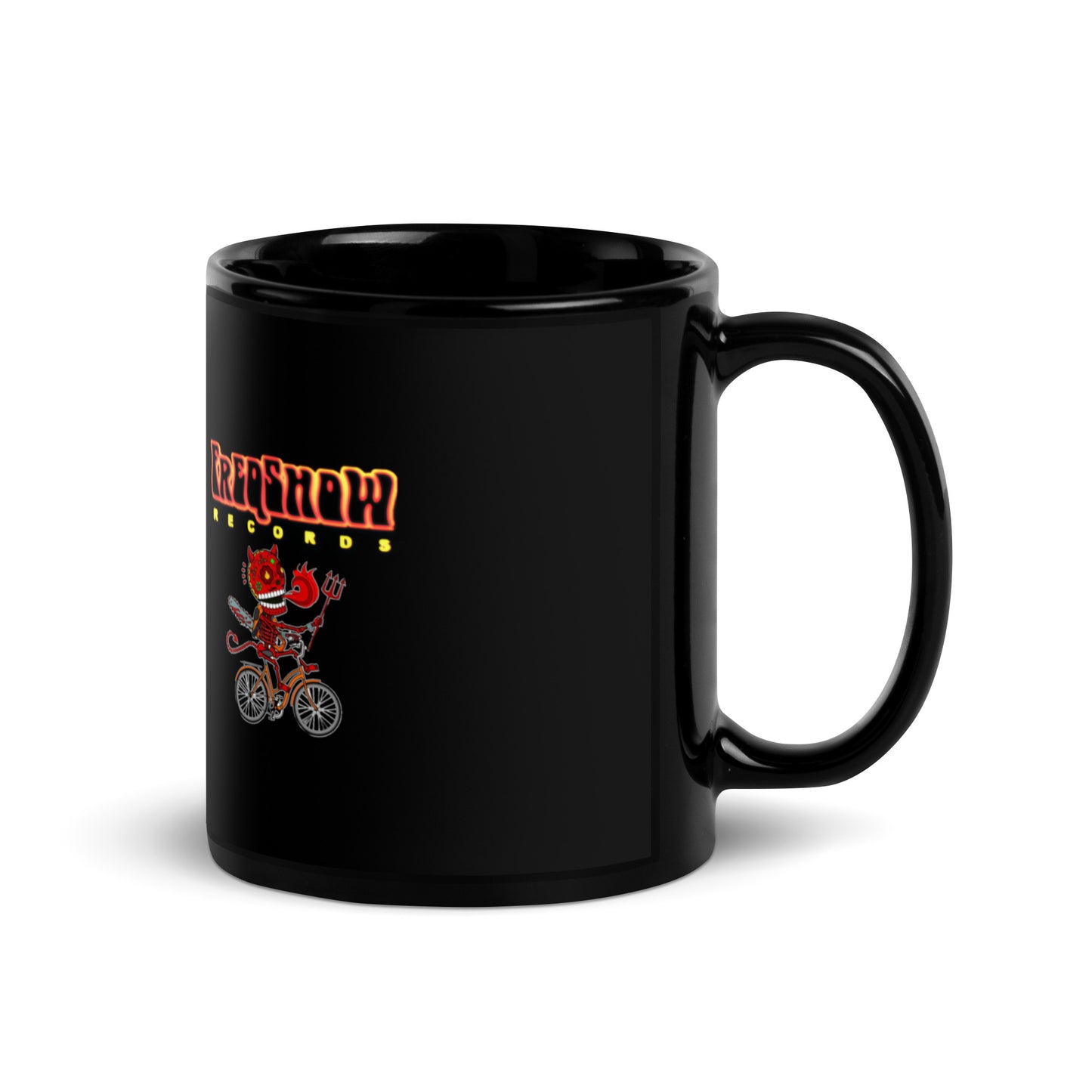 FSR  Hot Mess Summer Black Glossy Mug